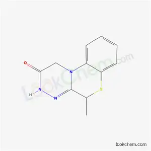 Molecular Structure of 139605-59-7 (5-methyl-3,5-dihydro[1,2,4]triazino[3,4-c][1,4]benzothiazin-2(1H)-one)