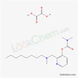 2-((메틸옥틸아미노)메틸)-3-피리디닐 디메틸카르바메이트 에탄디오에이트 (1:1)
