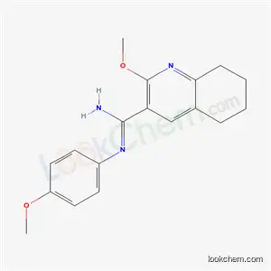 3- 퀴놀린 카르복시 미다 미드, 5,6,7,8- 테트라 히드로 -2- 메 톡시 -N- (4- 메 톡시 p 헤닐)-