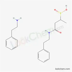 4-옥소-4-((2-페닐에틸)아미노)-2-부탄술핀산 화합물. 벤즈 니탄아민 함유(1:1)