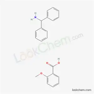 디페닐메탄아민, 2-메톡시벤조산