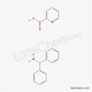 디페닐메탄아민, 피리딘-2-카르복실산
