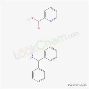 디페닐메탄아민, 피리딘-2-카르복실산