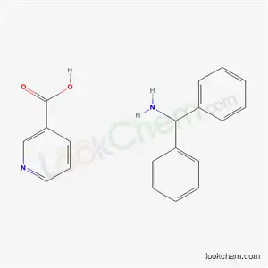디페닐메탄아민, 피리딘-3-카르복실산