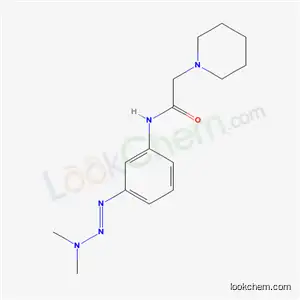 N-[3-(dimethylaminodiazenyl)phenyl]-2-piperidin-1-ylacetamide