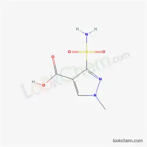 Molecular Structure of 178879-95-3 (1-methyl-3-sulfamoyl-pyrazole-4-carboxylic acid)