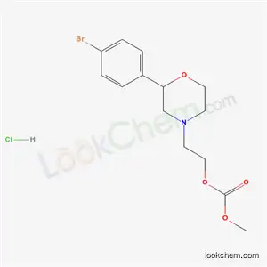 탄산, 2-(2-(4-브로모페닐)-4-모르폴리닐)에틸 메틸 에스테르, 염산염