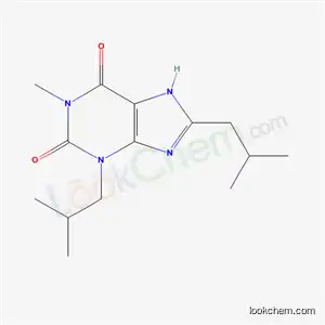 1H-Purine-2,6-dione, 3,7-dihydro-3,8-bis(2-methylpropyl)-1-methyl-