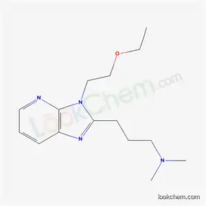 3H-Imidazo(4,5-b)pyridine-2-propanamine, N,N-dimethyl-3-(2-ethoxyethyl)-
