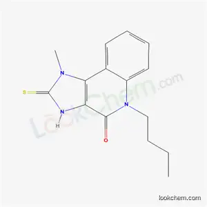 4H-Imidazo(4,5-c)quinolin-4-one, 1,2,3,5-tetrahydro-5-butyl-1-methyl-2-thioxo-