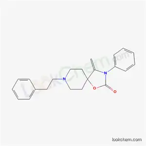1-Oxa-3,8-diazaspiro(4.5)decan-2-one, 4-methylene-3-phenyl-8-(2-phenylethyl)-