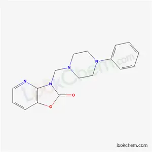 3-((4-Phenyl-1-piperazinyl)methyl)oxazolo(4,5-b)pyridin-2(3H)-one