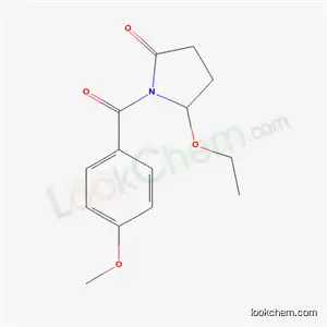 (+-)-5-Ethoxy-1-(4-methoxybenzoyl)-2-pyrrolidinone