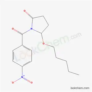 (+-)-1-(4-Nitrobenzoyl)-5-(pentyloxy)-2-pyrrolidinone