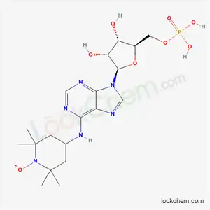 Molecular Structure of 54187-54-1 (6-(2,2,6,6--tetramethylpiperidine-1-oxyl)-adenosine monophosphate)