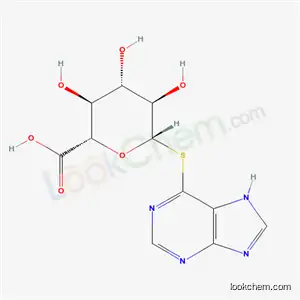 Molecular Structure of 63425-02-5 (Purin-6-yl 1-thio-beta-glucopyranosiduronic acid)