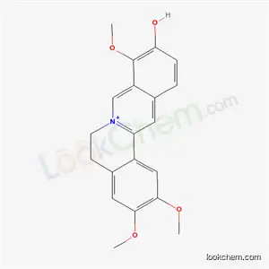 Molecular Structure of 6877-27-6 (Dehydrocorydalmine)