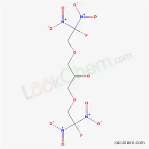 Molecular Structure of 40696-41-1 (1,3-Bis(2-fluoro-2,2-dinitroethoxy)-2-propanone)