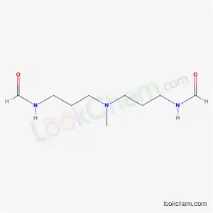 Molecular Structure of 40948-33-2 (N,N'-[(Methylimino)bis(3,1-propanediyl)]bisformamide)