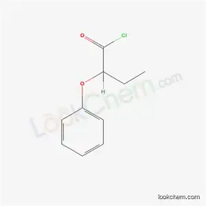 Molecular Structure of 41717-60-6 (2-Phenoxybutyryl chloride)