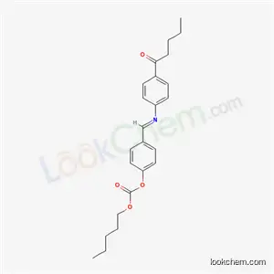 탄산 4-[[[4-(1-옥소펜틸)페닐]이미노]메틸]페닐=펜틸 에스테르
