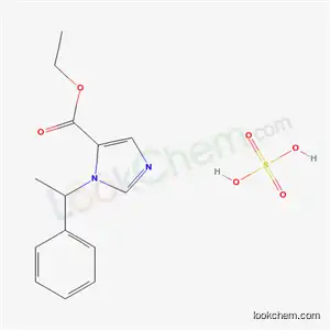 Ethyl 1-(1-phenylethyl)-1H-imidazole-5-carboxylate sulfate