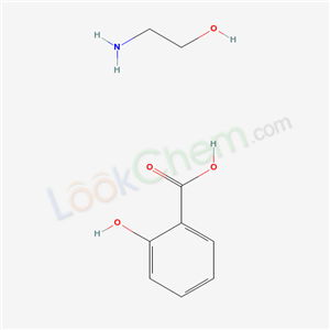 salicylic acid, compound with 2-aminoethanol (1:1)