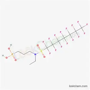 [3-[에틸[(펜타데카플루오로헵틸)술포닐]아미노]프로필]포스폰산