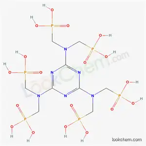 Molecular Structure of 71519-98-7 ([1,3,5-Triazine-2,4,6-triyltris[nitrilobis(methylene)]]hexakis(phosphonic acid))