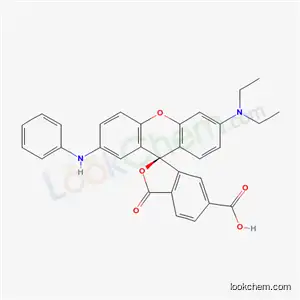 3'-(ジエチルアミノ)-3-オキソ-7'-(フェニルアミノ)-3H-スピロ[2-ベンゾフラン-1,9'-キサンテン]-6-カルボン酸