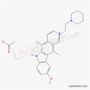 9-ヒドロキシ-5,11-ジメチル-2-[2-(1-ピペリジニル)エチル]-6H-ピリド[4,3-b]カルバゾール-2-イウム?アセタート