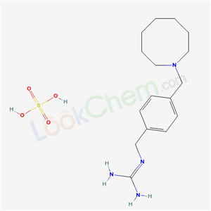 (4-(HEXAHYDRO-1(2H)-AZOCINYLMETHYL)BENZYL)GUANIDINE SULFATE