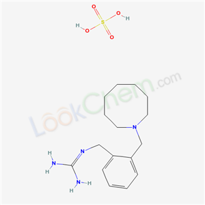 (2-(HEXAHYDRO-1(2H)-AZOCINYLMETHYL)BENZYL)GUANIDINE SULFATE