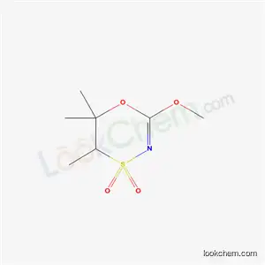 Molecular Structure of 36743-52-9 (2-methoxy-5,6,6-trimethyl-5,6-dihydro-1,4,3-oxathiazine 4,4-dioxide)
