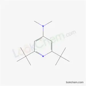 Molecular Structure of 38222-90-1 (2,6-di-tert-butyl-4-(dimethylamino)-pyridine)