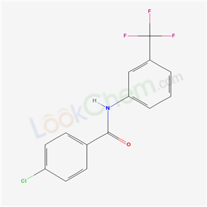 Benzamide, 4-chloro-N-[3-(trifluoromethyl)phenyl]-