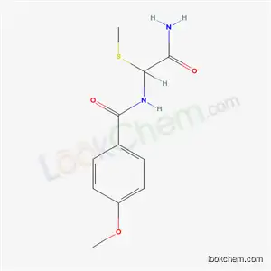 N-(2-amino-1-methylsulfanyl-2-oxoethyl)-4-methoxybenzamide