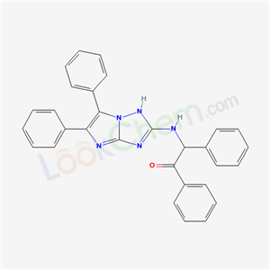 2-[(2,3-diphenyl-1,4,6,8-tetrazabicyclo[3.3.0]octa-2,4,6-trien-7-yl)amino]-1,2-diphenyl-ethanone cas  37158-77-3