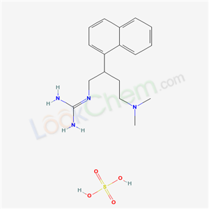 2-(4-dimethylamino-2-naphthalen-1-yl-butyl)guanidine; sulfuric acid