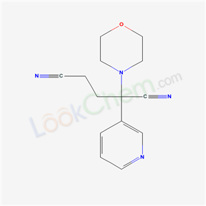 2-morpholin-4-yl-2-pyridin-3-yl-pentanedinitrile cas  36740-11-1