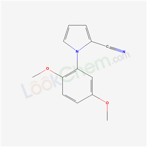 1-(2,5-dimethoxyphenyl)pyrrole-2-carbonitrile cas  39843-61-3
