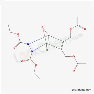 Molecular Structure of 71539-03-2 (diethyl 5,6-bis[(acetyloxy)methyl]-7-oxa-2,3-diazabicyclo[2.2.1]hept-5-ene-2,3-dicarboxylate)