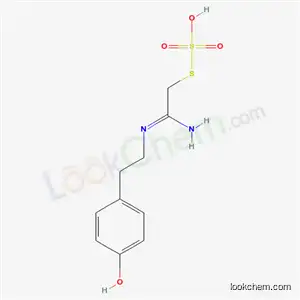 S-[(2Z)-2-amino-2-{[2-(4-hydroxyphenyl)ethyl]imino}ethyl] hydrogen sulfurothioate