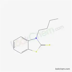 Molecular Structure of 21261-91-6 (3-butyl-1,3-benzothiazole-2(3H)-thione)