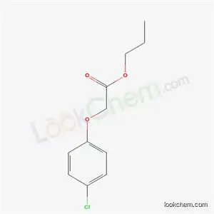 Molecular Structure of 61961-03-3 (propyl (4-chlorophenoxy)acetate)