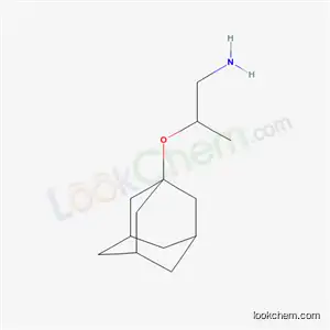 Molecular Structure of 21623-91-6 (2-(tricyclo[3.3.1.1~3,7~]dec-1-yloxy)propan-1-amine)