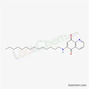 Molecular Structure of 35961-98-9 (6-(tetradecylamino)quinoline-5,8-dione)
