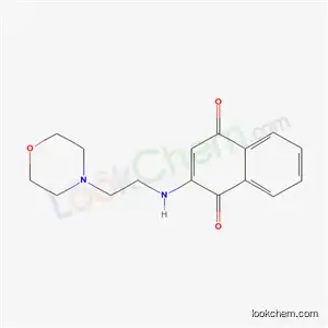 2-{[2-(Morpholin-4-yl)ethyl]amino}naphthalene-1,4-dione