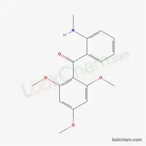 Molecular Structure of 55950-37-3 ([2-(Methylamino)phenyl](2,4,6-trimethoxyphenyl)methanone)