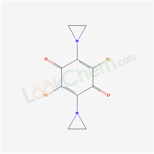 2,5-diaziridin-1-yl-3,6-dibromo-cyclohexa-2,5-diene-1,4-dione cas  57998-73-9